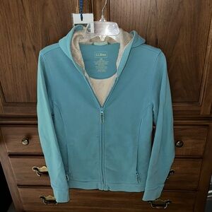 L.L. Bean Blue zip-up Jacket